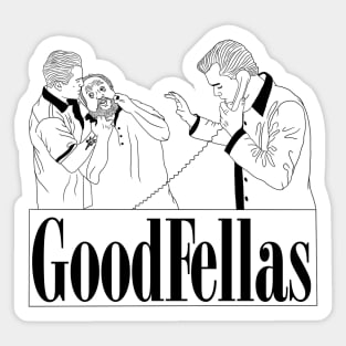 "Goodfellas" Phone Strangle Scene Sticker